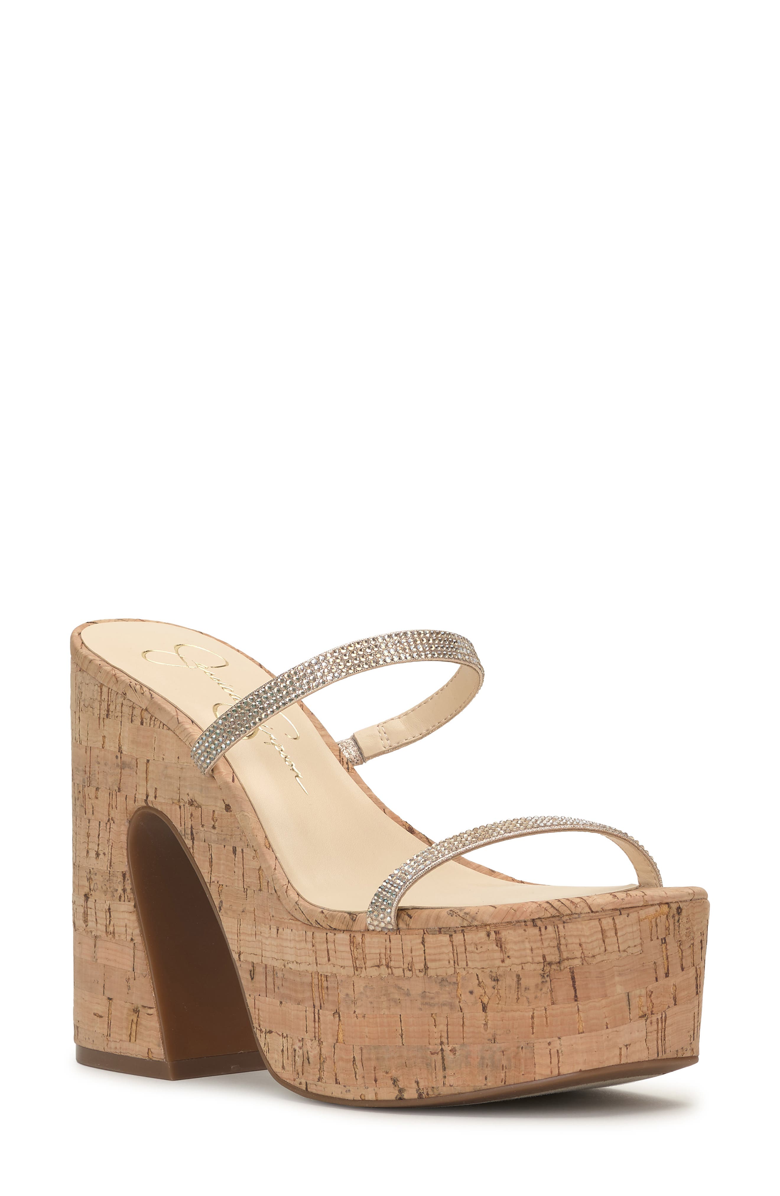 Jessica Simpson Samhita Platform Slide Sandal, Main, color, 