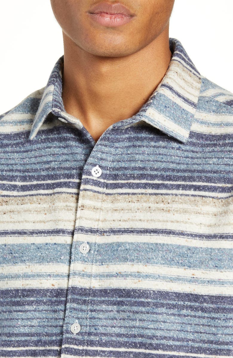 Jeff Berwick Slim Fit Long Sleeve Stripe Shirt, Alternate, color, 