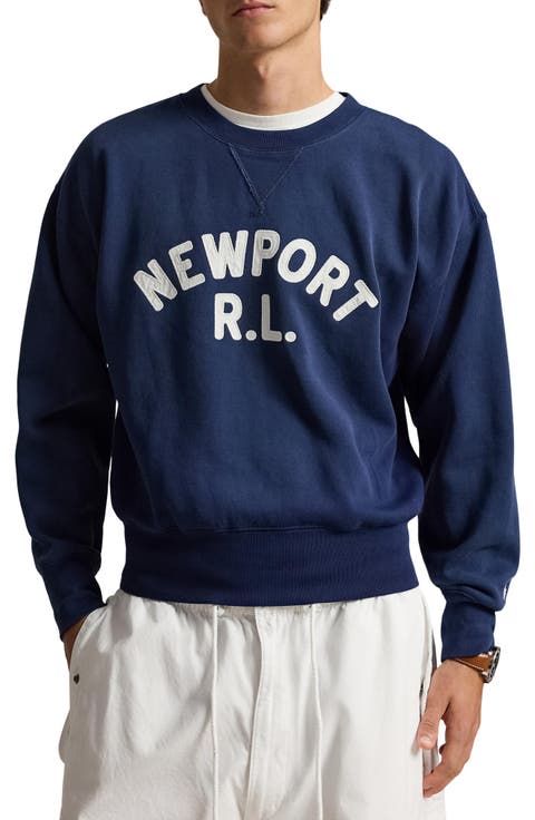 Vintage Fit Fleece Graphic Sweatshirt