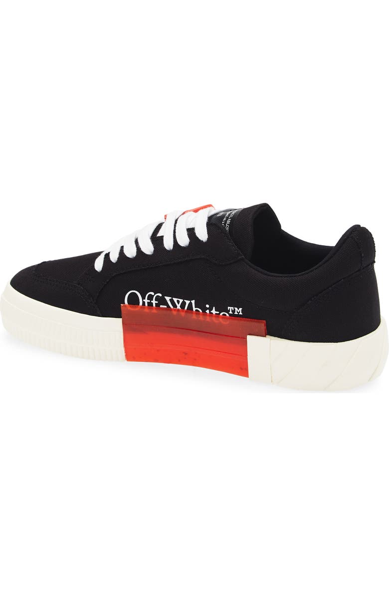 Off-White Low Vulcanized Canvas Sneaker, Alternate, color,