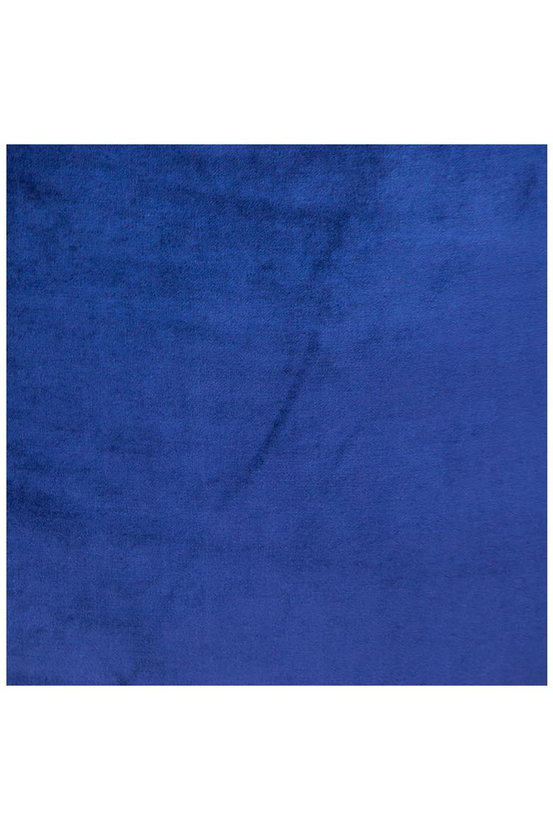 Khole Transitional Blue Throw Pillow, Alternate, color, BLUE