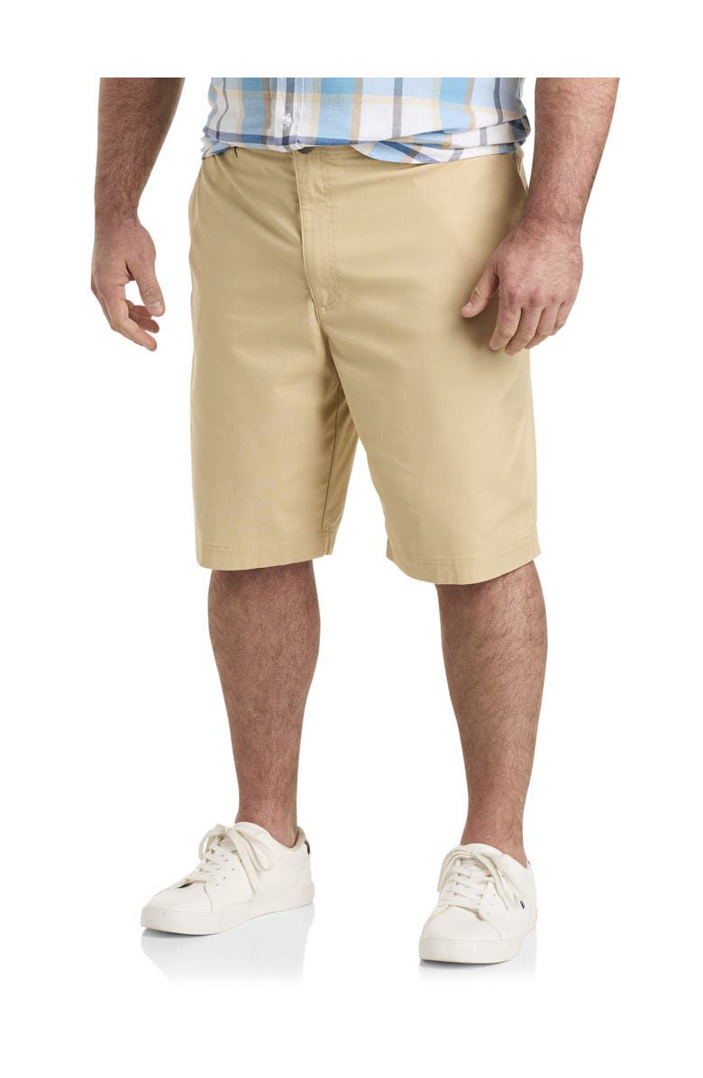 True Nation by DXL Everyday Flex Shorts, Main, color, Irish Cream