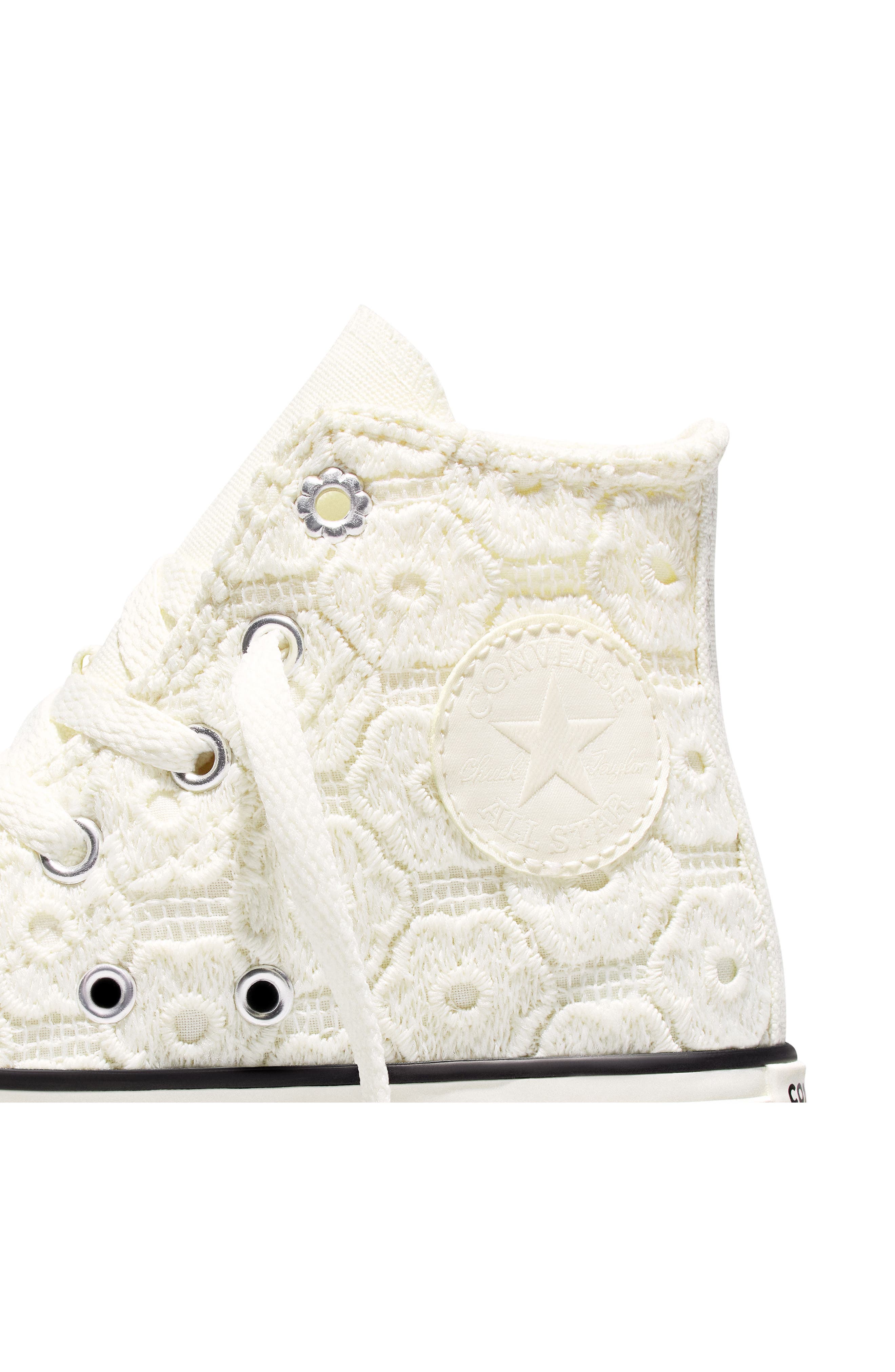 Kids' Chuck Taylor® All Star® EVA Lift High Top Sneaker, Alternate, color, EGRET/ BLACK/ EGRET