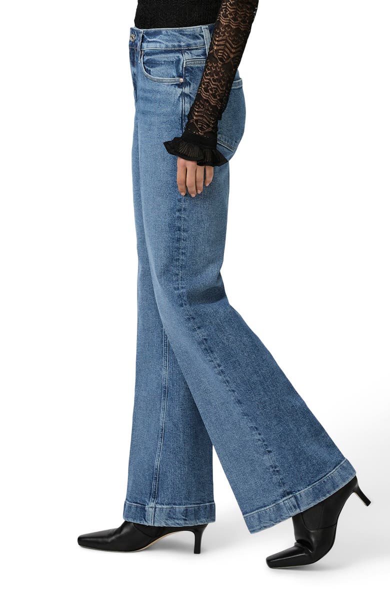 PAIGE Leenah High Waist Wide Leg Jeans, Alternate, color, 