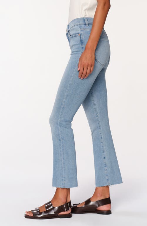 Dl1961 Bridget Instasculpt Raw Hem Ankle Bootcut Jeans In Fountain Dl Airbrushed
