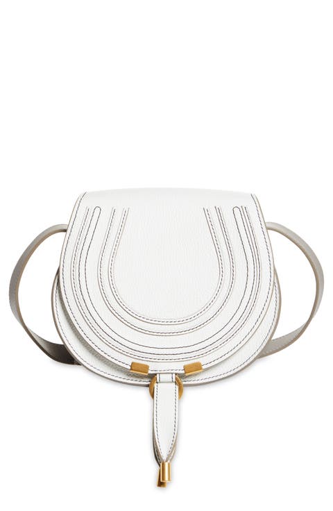 Small Marcie Leather Crossbody Bag