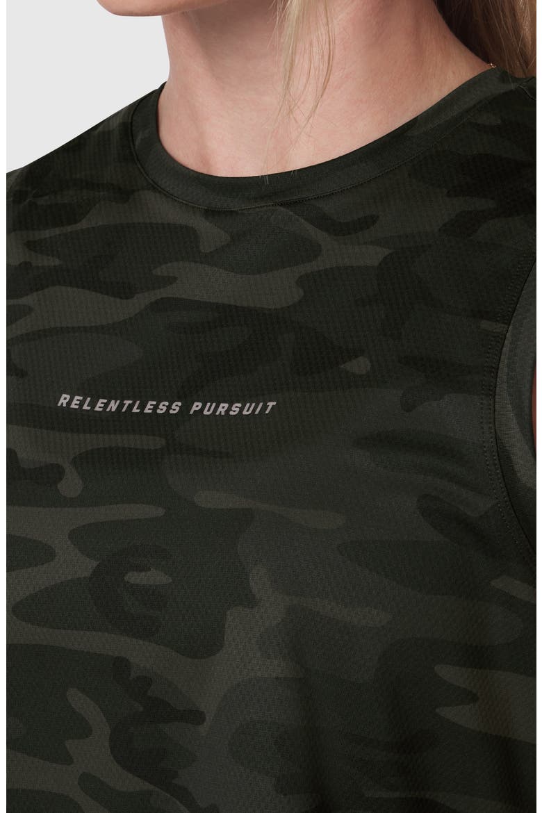 Women's AeroSilver Tank Top, Alternate, color, Dark Camo
