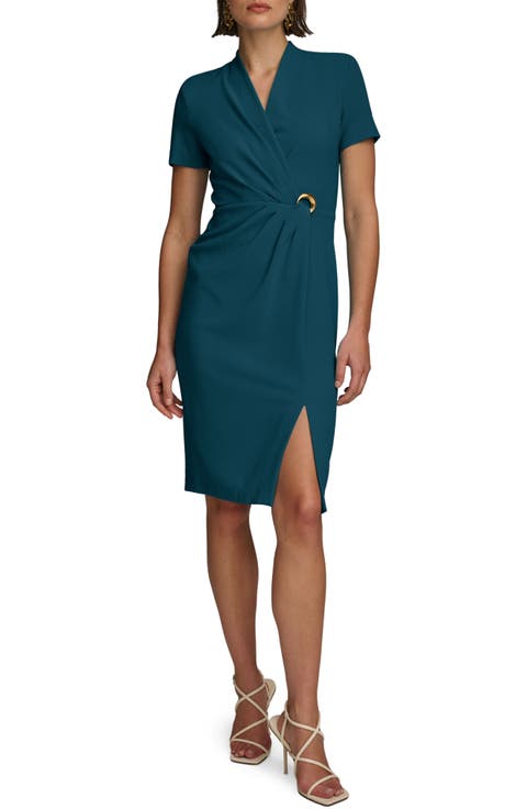 Ruched Sheath Dress