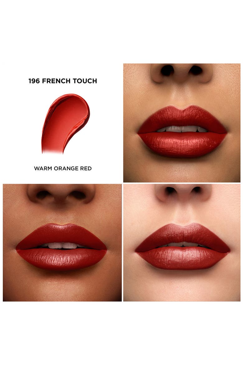 L'Absolu Rouge Moisturizing Cream Lipstick, Alternate, color, 196 FRENCH TOUCH
