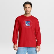 FANATICS Men's Fanatics Red New York Rangers Authentic Pro Property Of Practice Long Sleeve T-Shirt