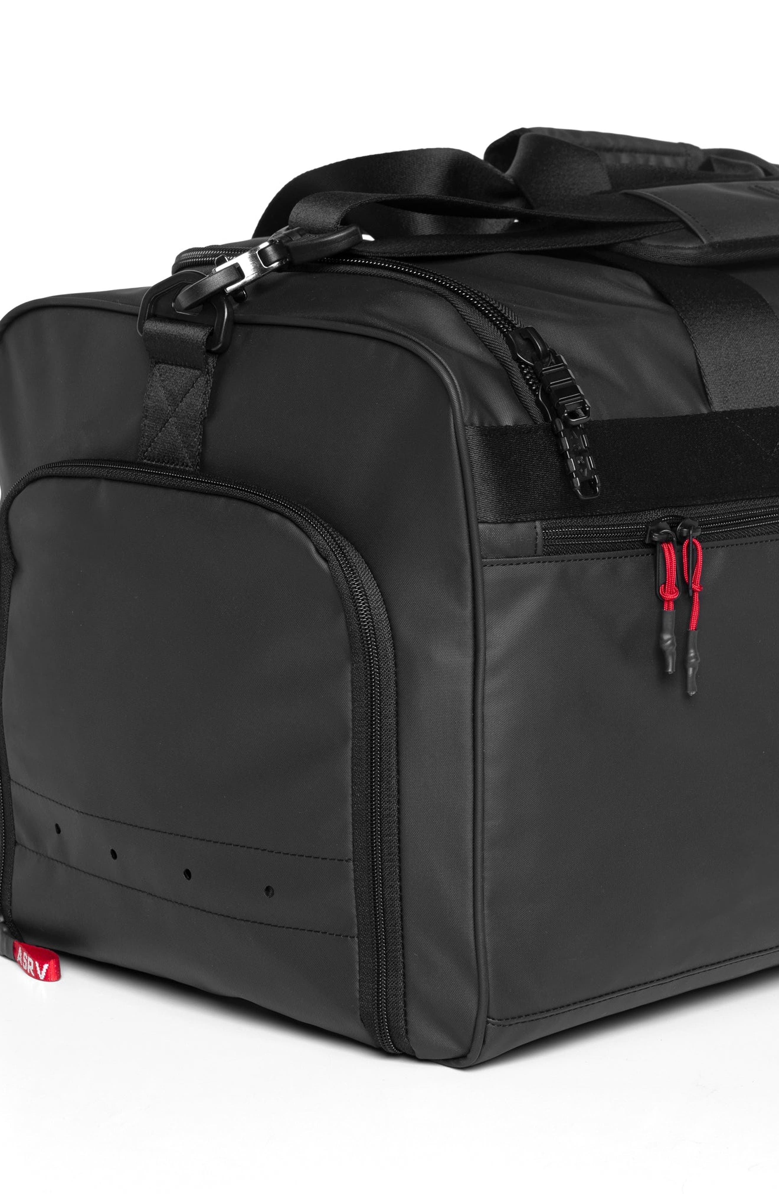 Water Resistant Duffle Bag, Alternate, color, Black