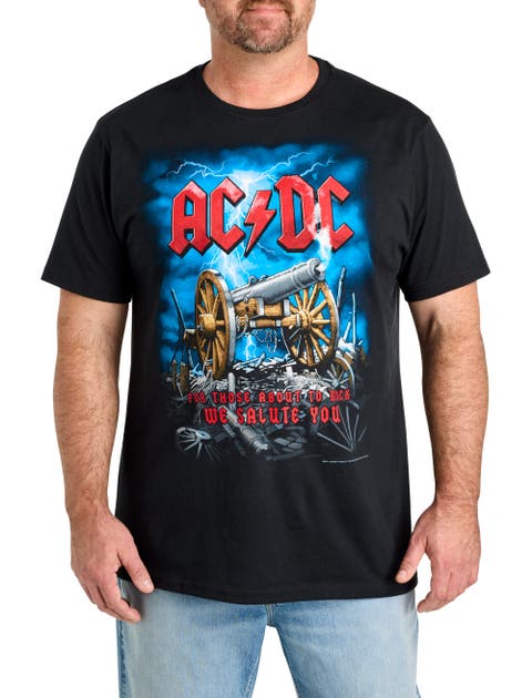Big & Tall ACDC Cannonball Graphic Tee