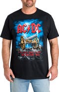 True Nation by DXL Big & Tall ACDC Cannonball Graphic Tee