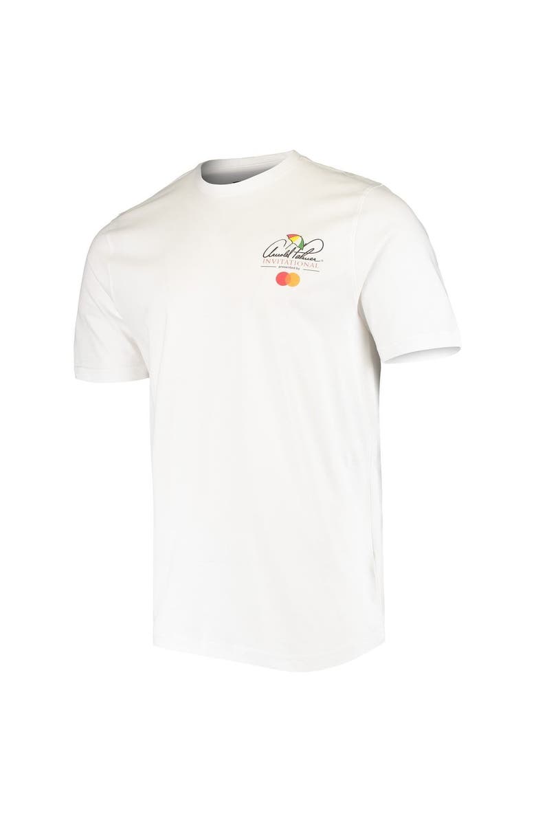 AHEAD Men's Ahead White Arnold Palmer Invitational Golf Bag Graphic T-Shirt, Alternate, color,