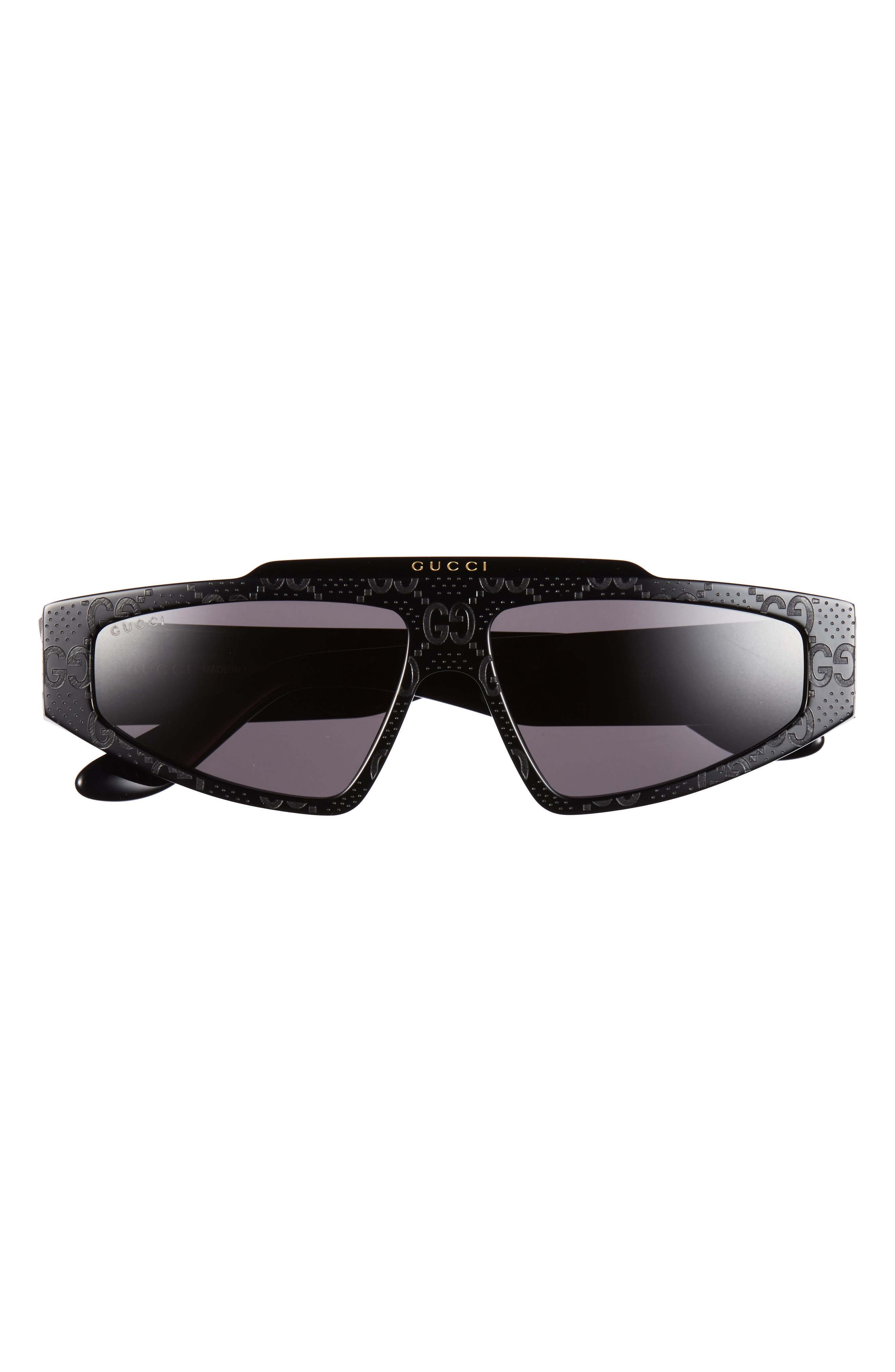 Gucci 58mm Rectangular Sunglasses