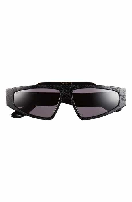 Gucci 58mm Rectangular Sunglasses