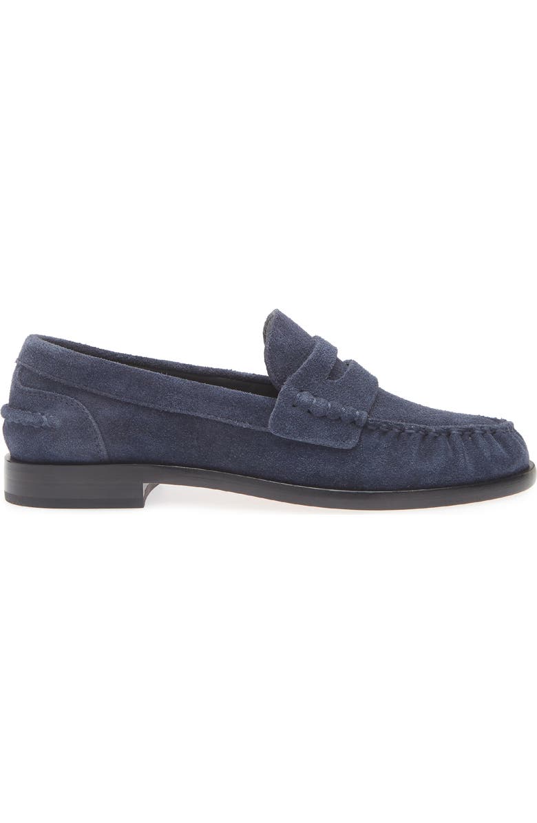 rag & bone Carter Penny Loafer, Alternate, color, Navy Sd