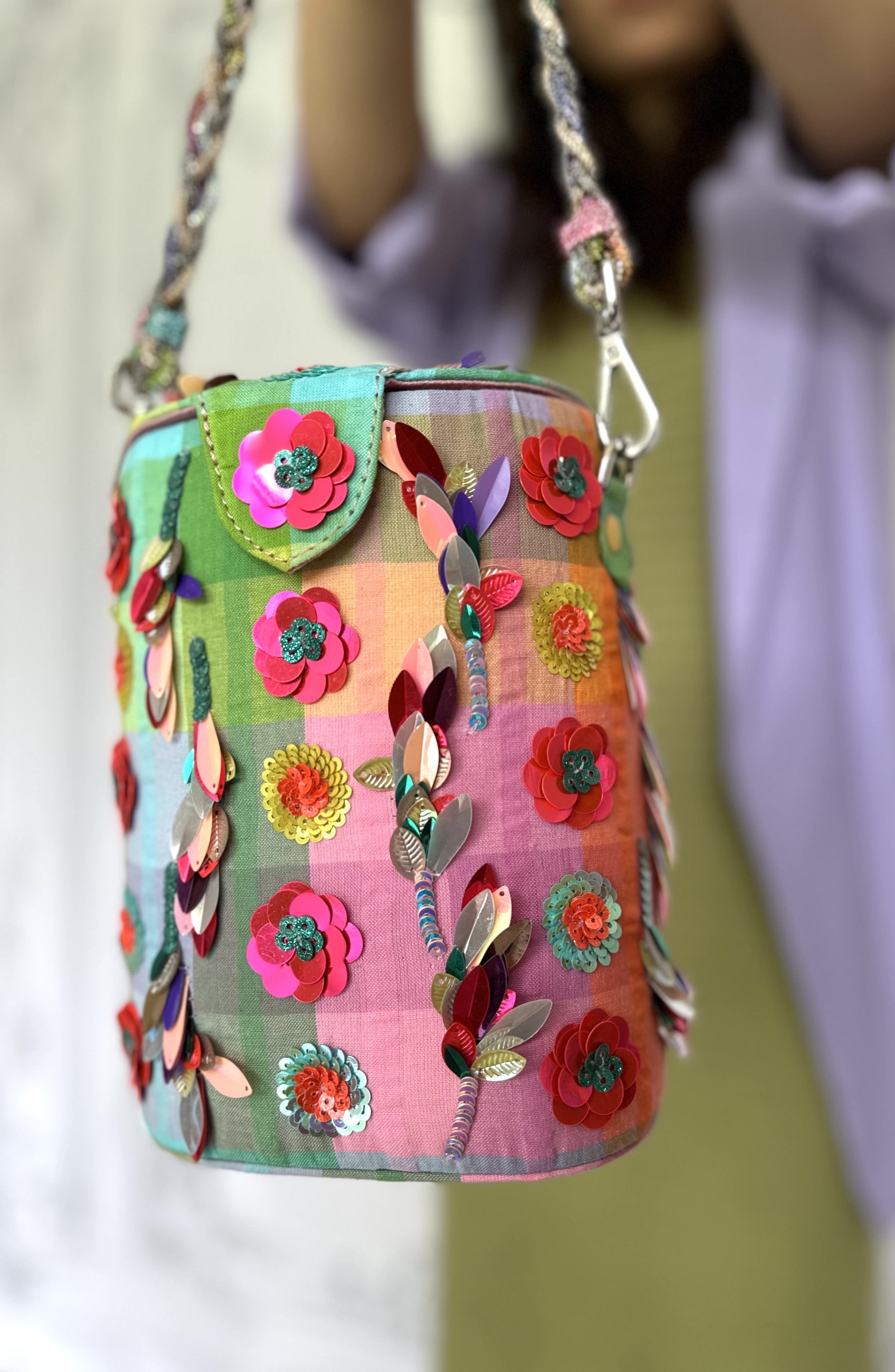 Simitri Picnic Bucket Bag, Alternate, color, Multi