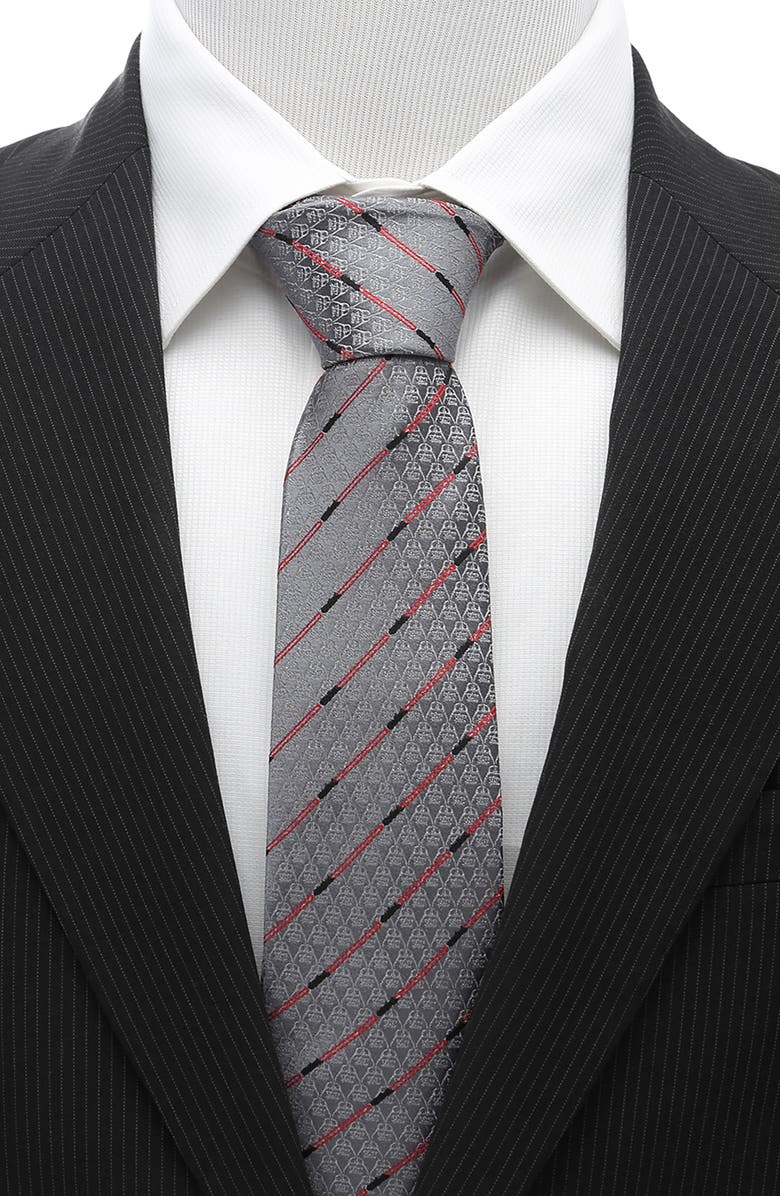 Cufflinks, Inc. Star Wars<sup>™</sup> - Darth Vader Lightsaber Silk Tie, Alternate, color, Gray
