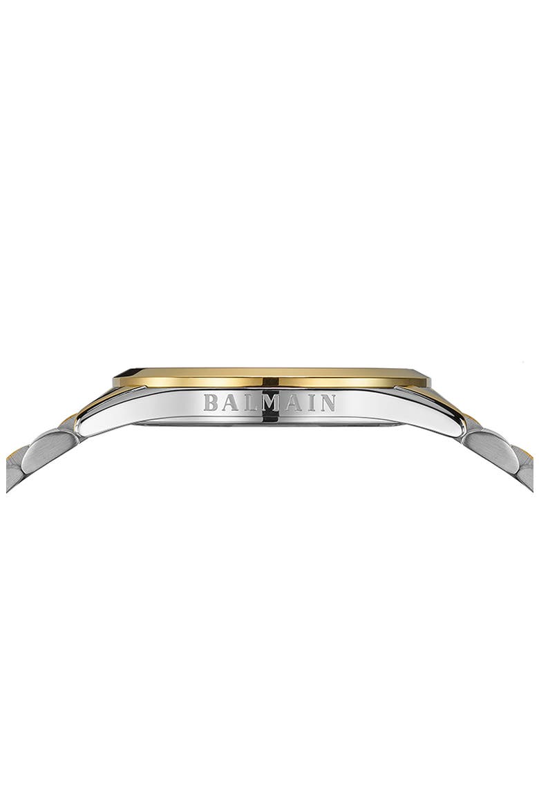 Classic R Bracelet Watch, 41mm, Alternate, color, TWO TONE/ GREEN