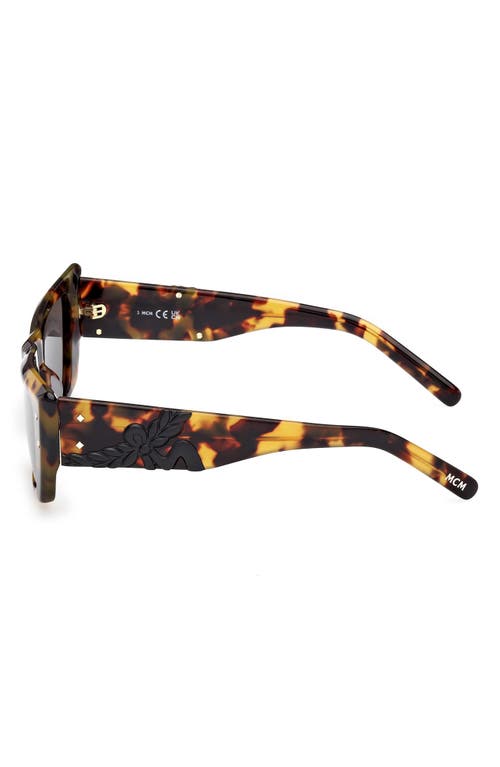 Mcm 52mm Cat Eye Sunglasses In Black