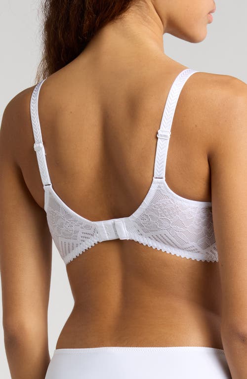 Chantelle Lingerie Origins Underwire Unlined Full Coverage Bra In White