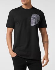 PHILIPP PLEIN T-Shirt Round Neck Paisley Men