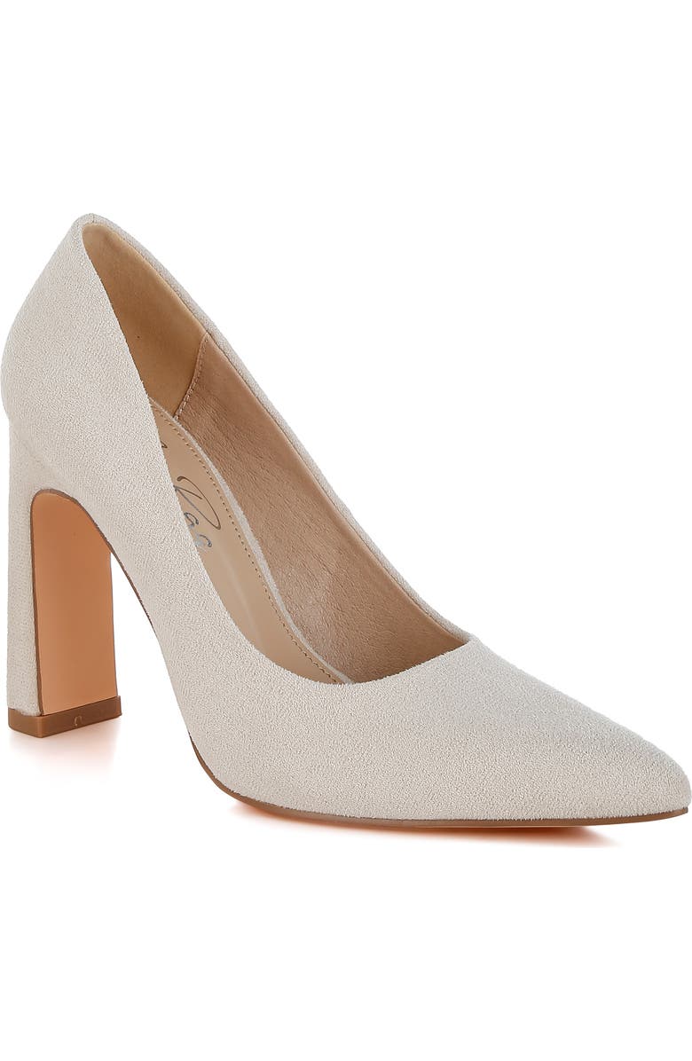 LONDON RAG Uboa Pointed Toe Pump, Main, color, Beige