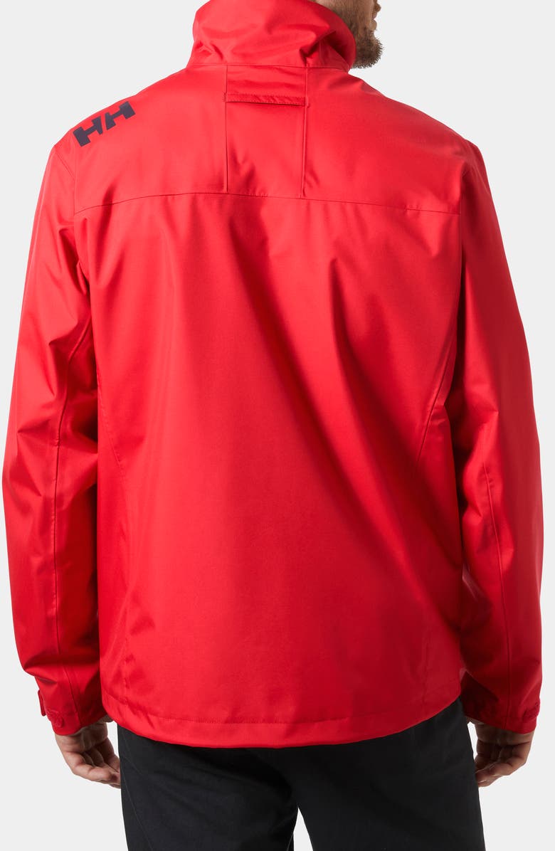 Helly Hansen Crew 2.0 Waterproof Sailing Jacket, Alternate, color, Red