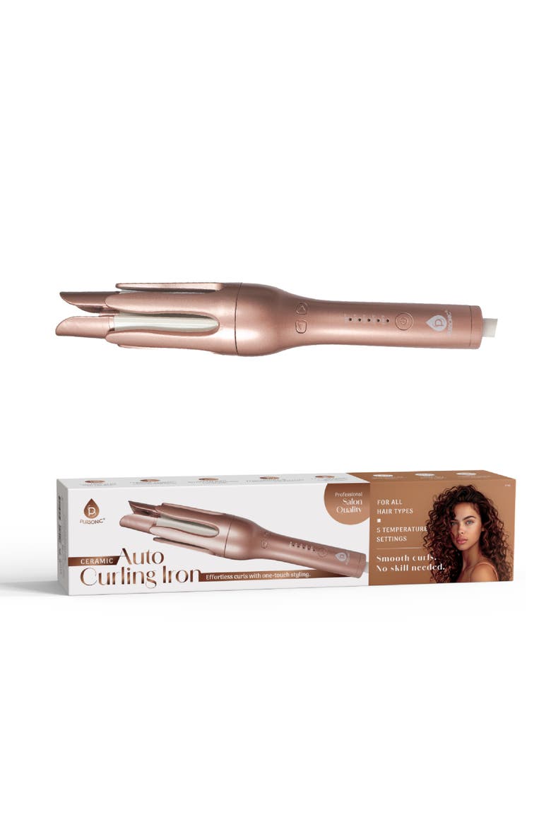 Automatic Curling Iron  Salon-Quality Curls in Minutes, Main, color, Pink
