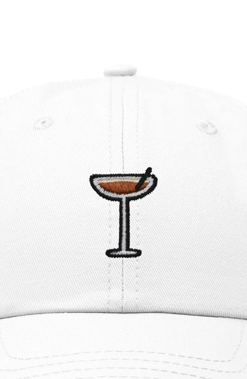 DALIX DALIX ESPRESSO MARTINI EMBROIDERED HAT 