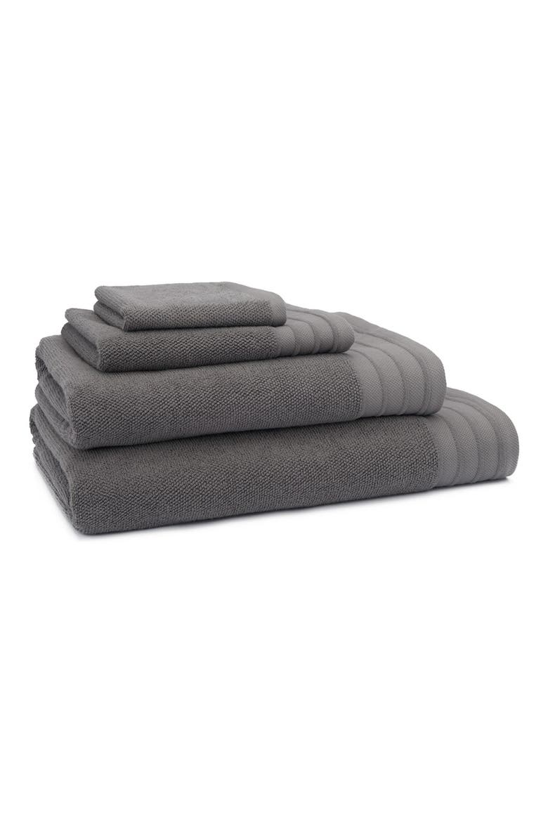 Classic Luxe Bath Towel, Alternate, color, GRANITE