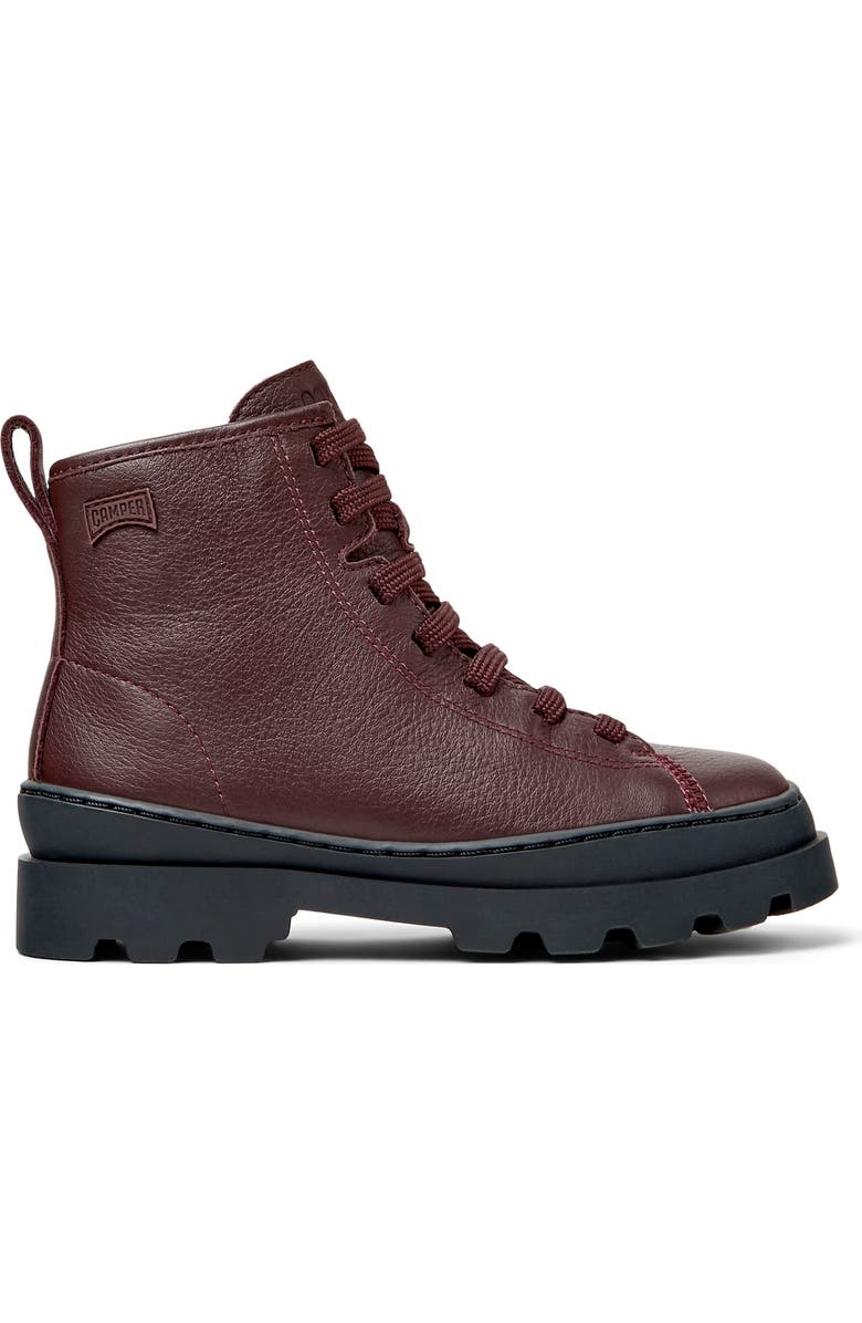 Camper Brutus High Top Sneaker, Alternate, color, Medium Burgundy