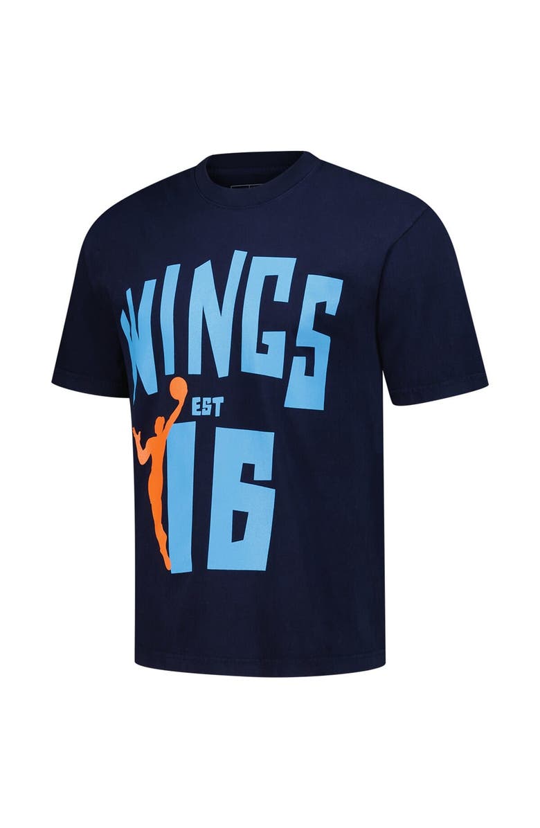 Playa Society Unisex Playa Society Blue Dallas Wings Established 2016 Premium T-Shirt, Alternate, color, Blue