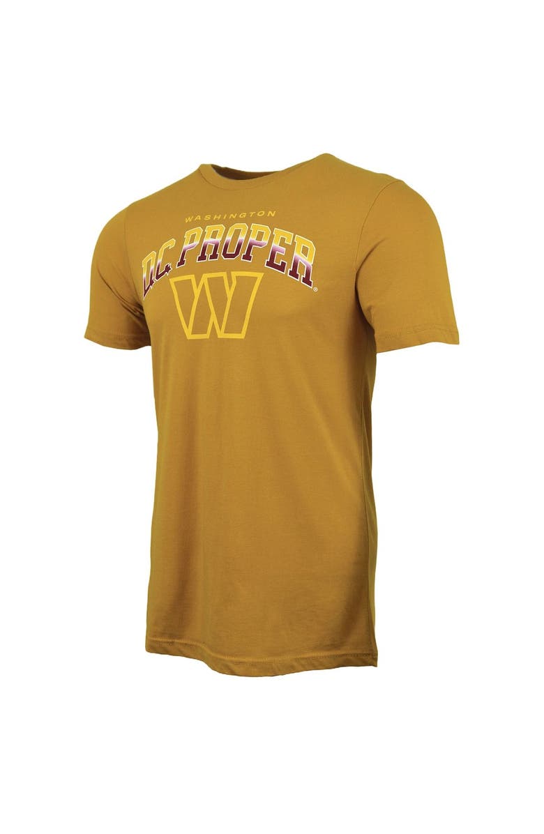 DC Proper Men's DC PROPER Gold Washington Commanders District of Champions T-Shirt, Alternate, color, 