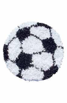 R16 HOME Shaggy Raggy Soccer Rug