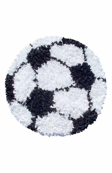 R16 HOME Shaggy Raggy Soccer Rug