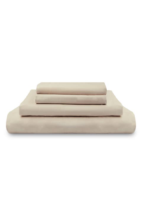 400 Thread Count Organic Cotton Percale Sheet Set