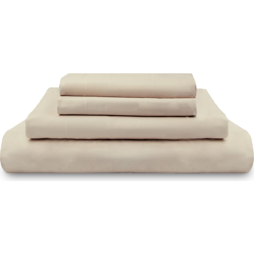 Sijo 400 Thread Count Organic Cotton Percale Sheet Set in Fog  product