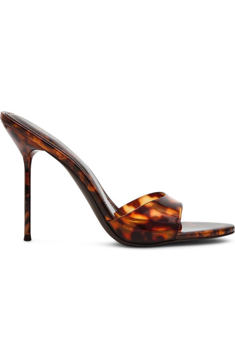 Steve Madden Davina Stiletto Sandal, Alternate, color, Tortoise Patent