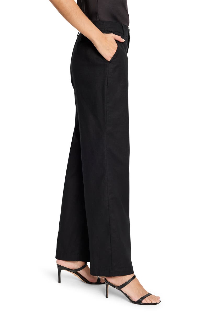 NIC+ZOE Eliot Cotton & Linen Wide Leg Pants, Alternate, color, 