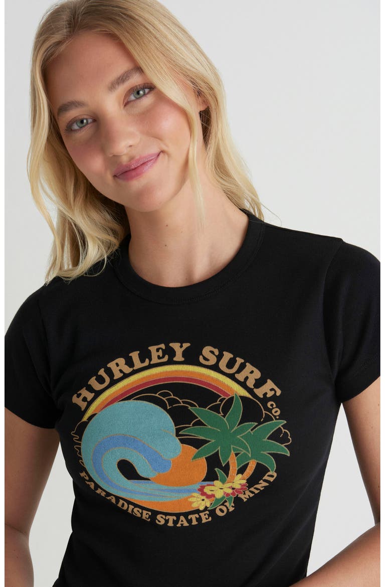 Ashbury Baby Tee, Alternate, color, BLACK