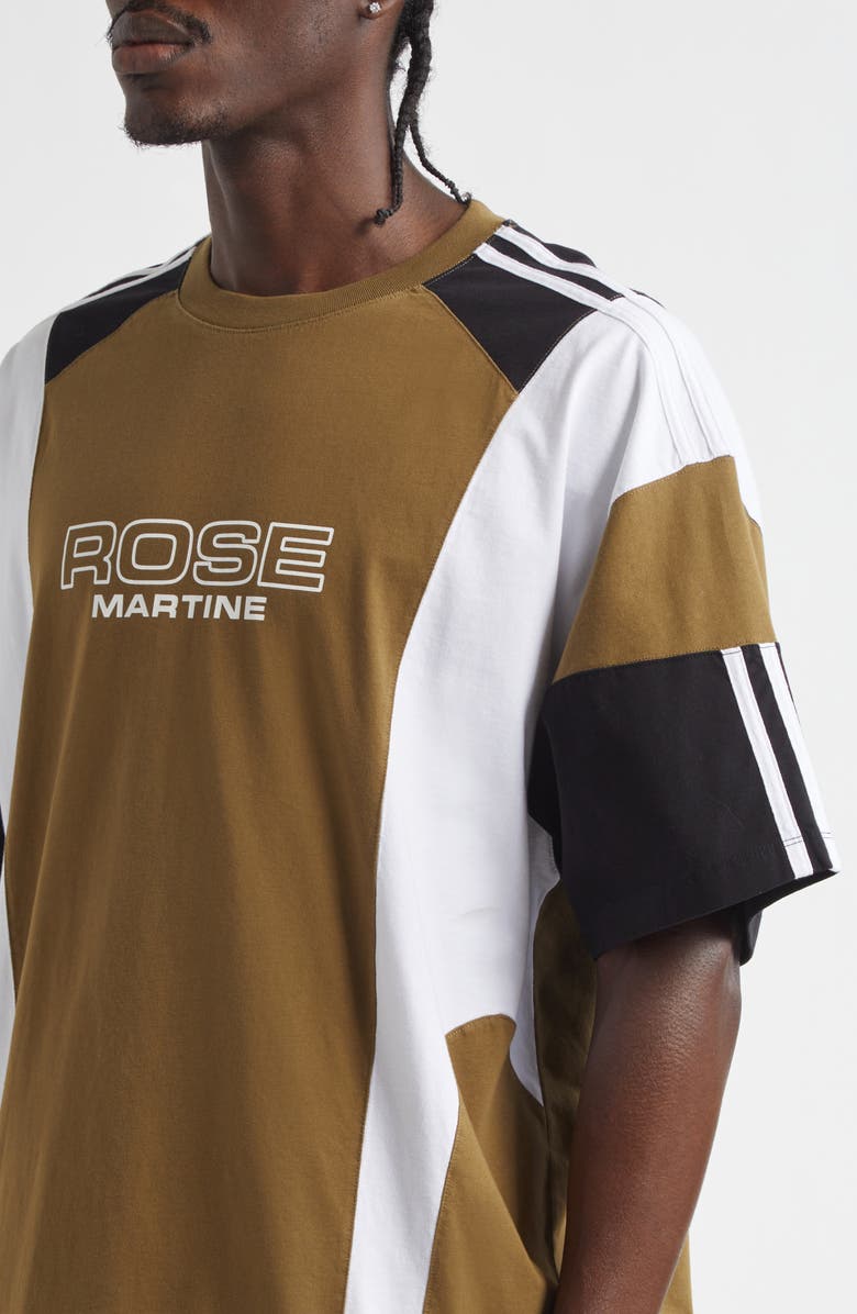 Martine Rose Oversize Panelled T-Shirt, Alternate, color,