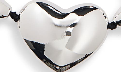 Sandy Liang Beans Collar Necklace In Silver
