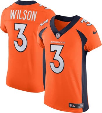 Nike Men's Nike Russell Wilson Orange Denver Broncos Vapor Elite