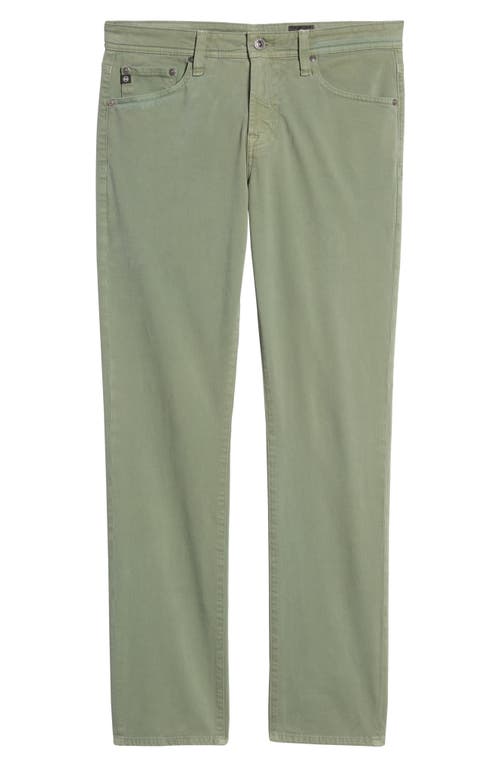 Ag Everett Sud Slim Straight Fit Pants In Green
