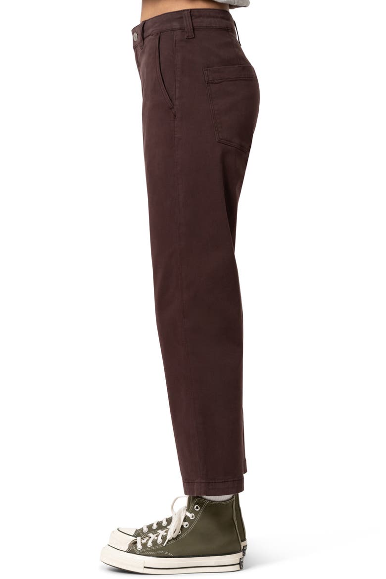Lauren Straight Leg Jeans, Alternate, color, CURRANT CASUAL TWILL