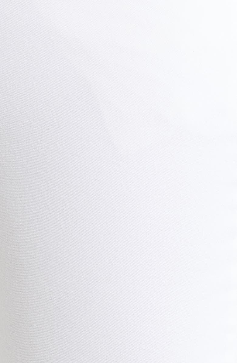 Wit & Wisdom Frayed Cuffed High Waist Boyfriend Jeans, Alternate, color, Optic White