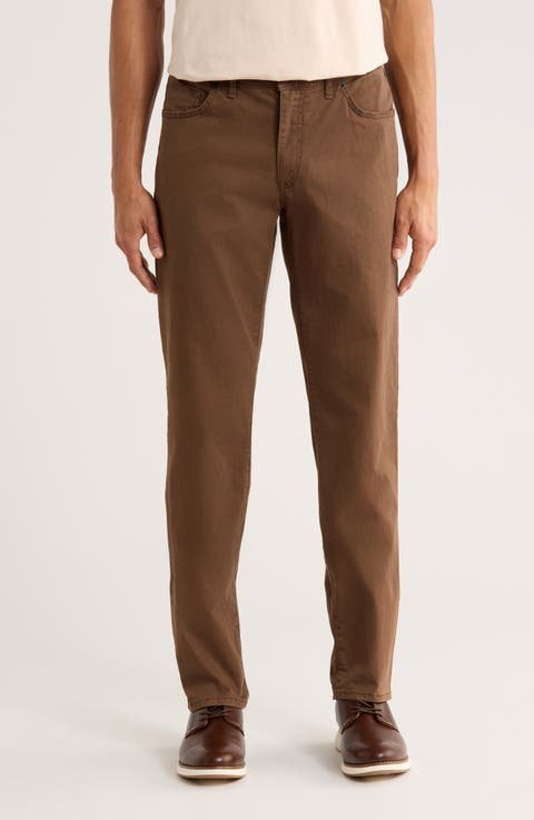 Cadiz Marathon Cotton Stretch Twill Straight Leg Pants (Regular & Big)