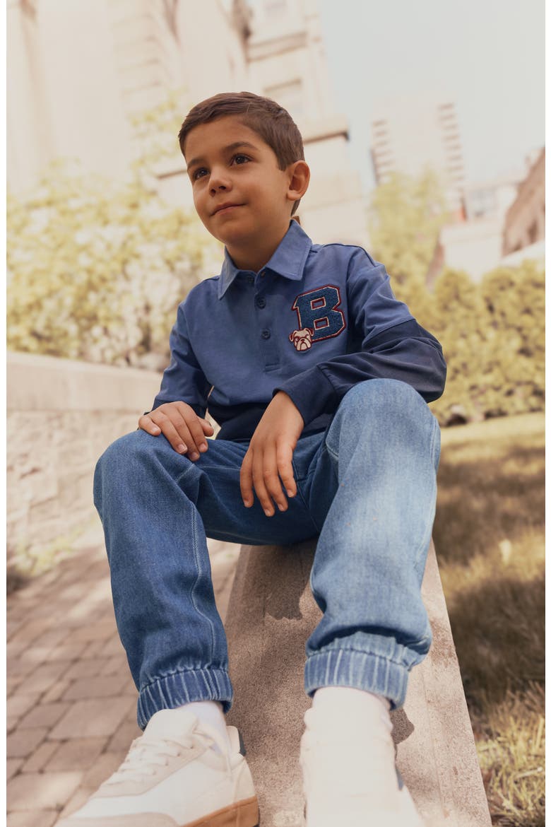 Kids' Jogger Jeans, Alternate, color, BLUE DENIM